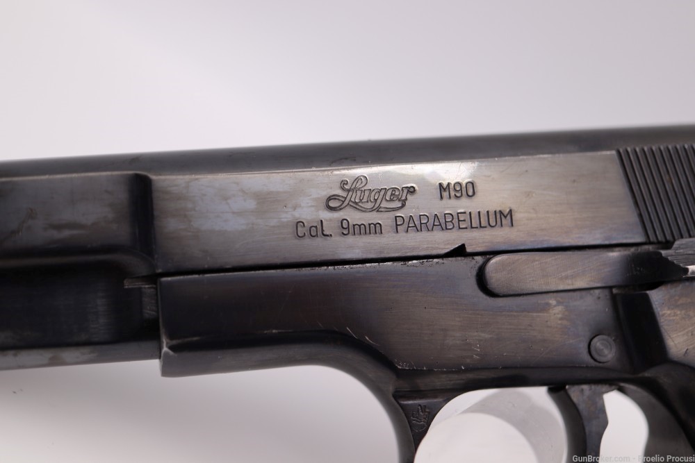 FEG Luger M90  DA/SA rare 9mm with factory spare magazine -img-2