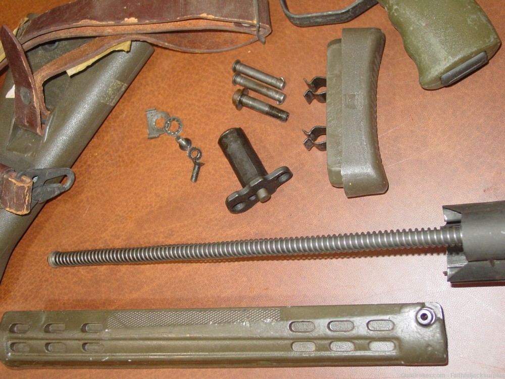 HK91 G3 CETME Parts Kit Green Stock Sling Fore Arm Pistol Grip Lower 714-img-1