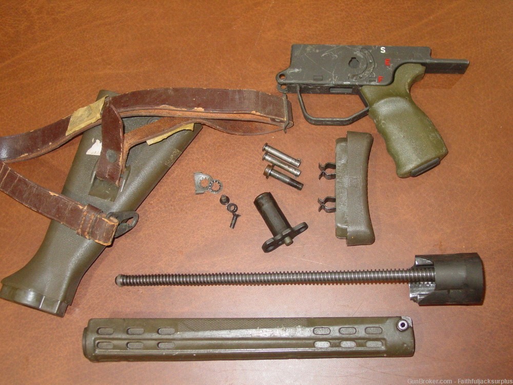 HK91 G3 CETME Parts Kit Green Stock Sling Fore Arm Pistol Grip Lower 714-img-0