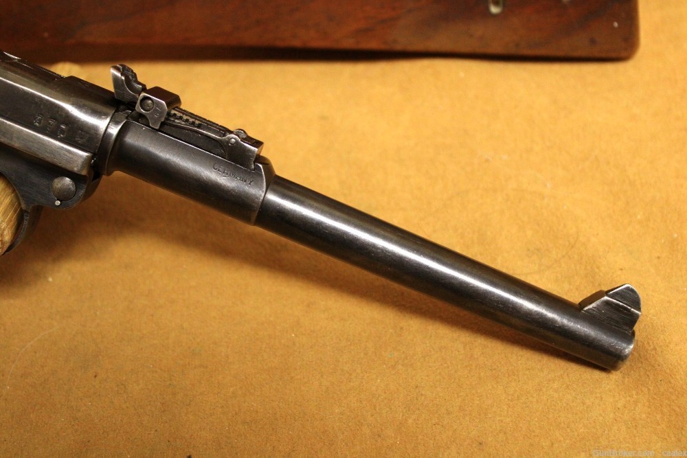 DWM 1917 Lange P.08 Artillery Luger Pistol w/ Stock (German WW1)-img-13