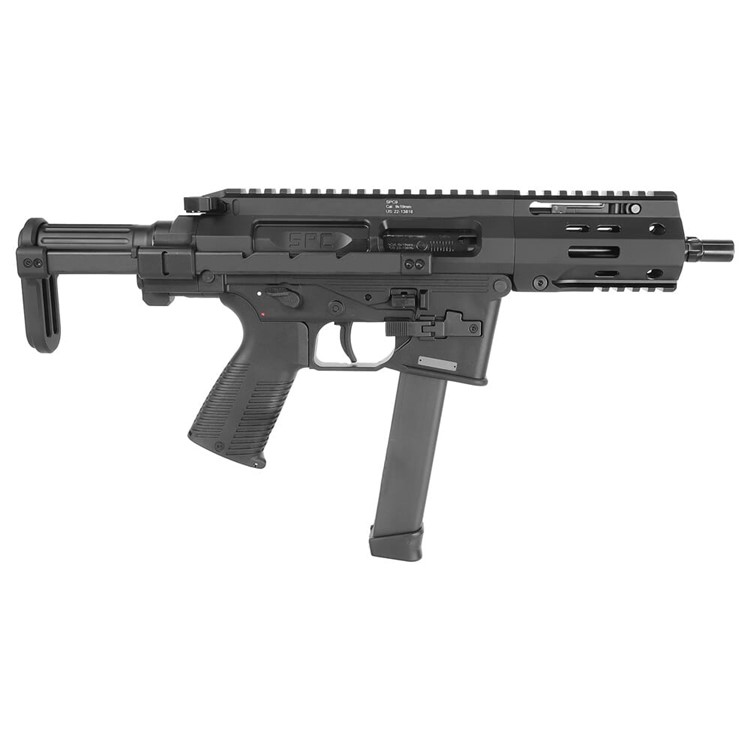 B&T SPC9-G 9mm PDW Short Barreled Rifle w/Tele Stock & Glock Lower(NFA)-img-0