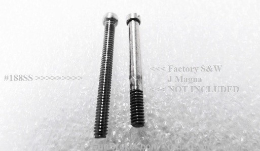 10 Stainless Grip Screws Smith & Wesson J Frame 36 60 642 Magna Banana-img-6