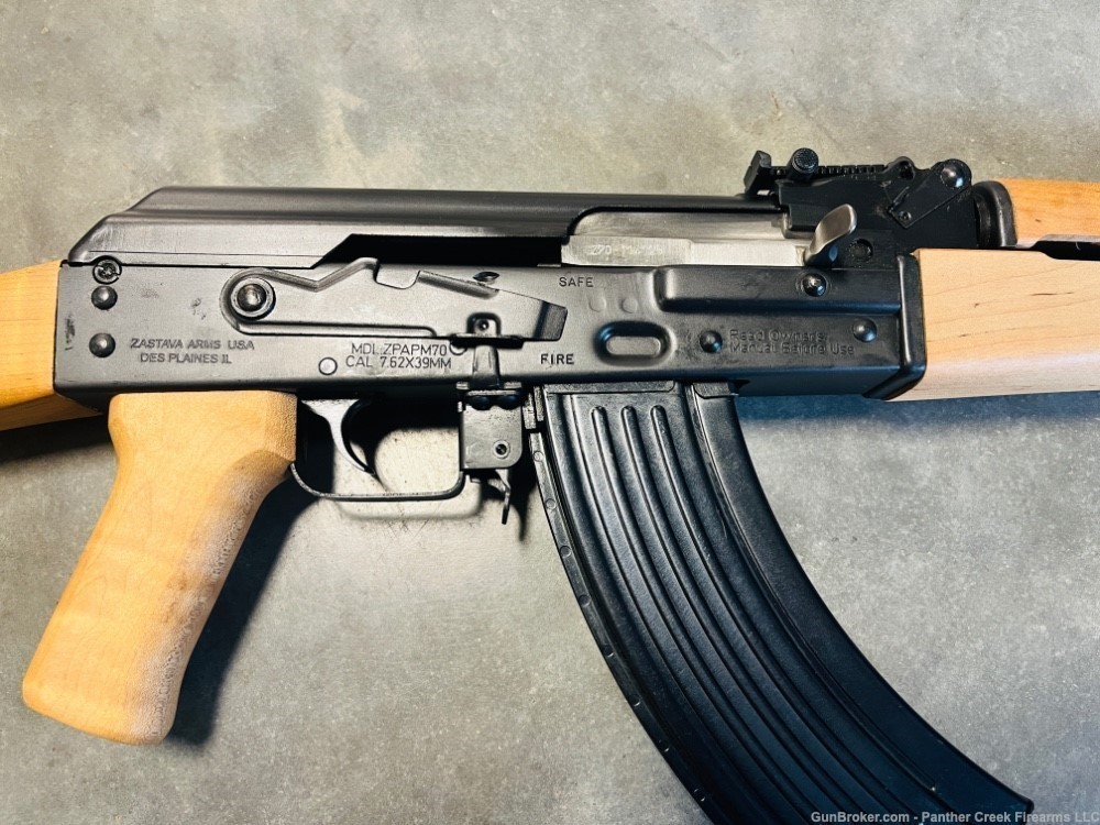 Zastava Arms AK 47 ZPAP M70 Light Maple 7.62x39 AK47 AK-47-img-3