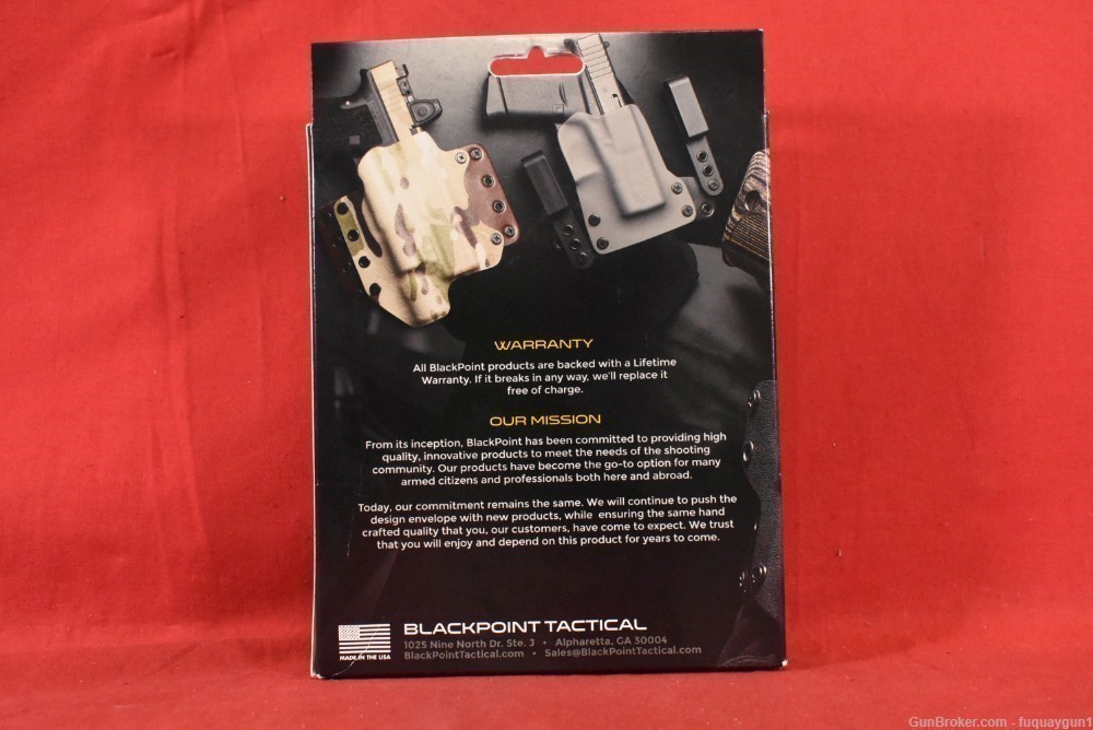 Blackpoint Tactical RH Mini Wing IWB Holster for Ruger LC9 101879-img-2