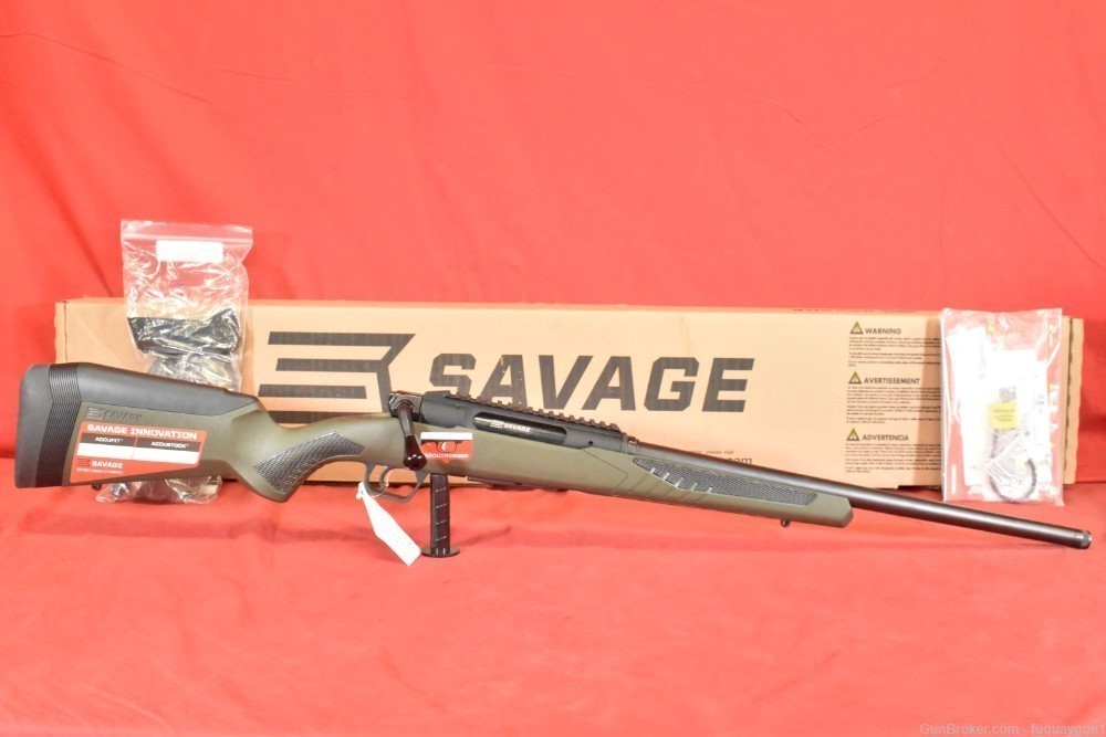 Savage Impulse Hog Hunter 6.5 Creedmoor 20" Threaded Barrel Straight Pull-img-1