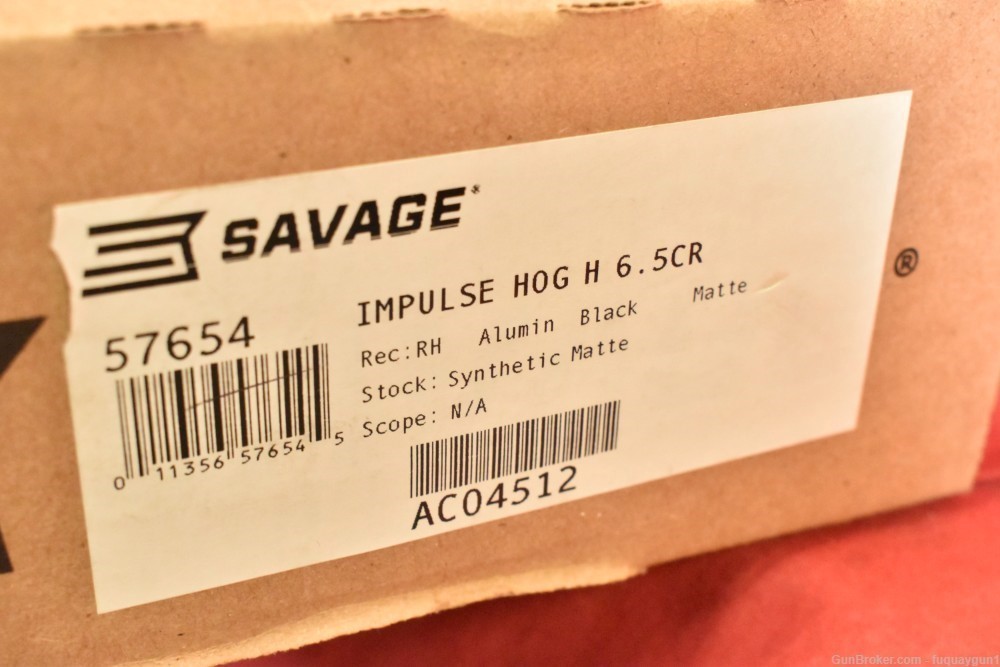 Savage Impulse Hog Hunter 6.5 Creedmoor 20" Threaded Barrel Straight Pull-img-10