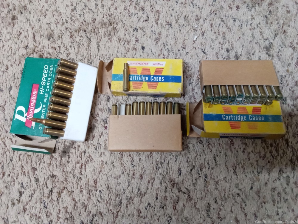 .222 Remington Ammo, Winchester Primed Brass, NOS-img-2