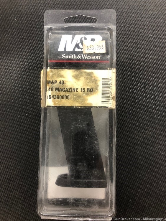 Smith & Wesson M&P 40 15 rd magazine-img-0