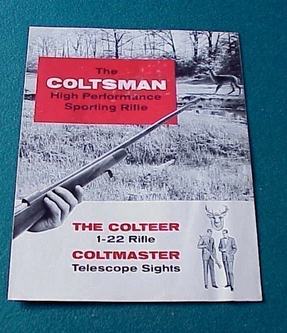 Colt Firearms 1959 Rifles & Coltsman Catalog-img-0