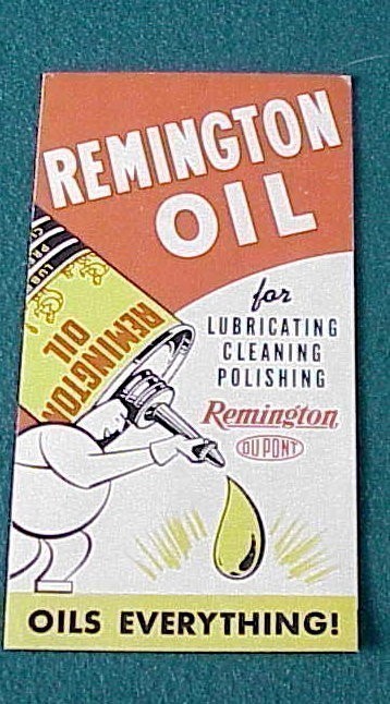 Original 1947 Remington Oil Flyer-img-0
