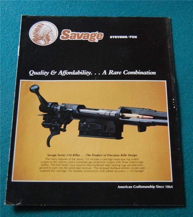 Original Savage Stevens Fox 1980's Catalog-img-0