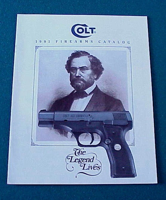 Original Colt Firearms 1991 Catalog-img-0