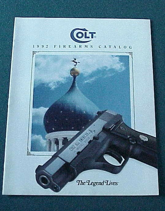 Original Colt Firearms 1992 Catalog-img-0