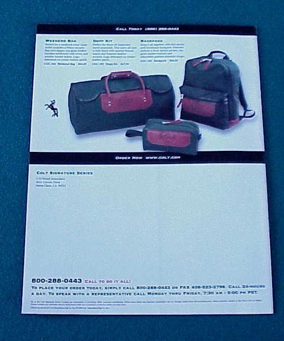 Colt Firearms 1998 Apparel & Accessories Catalog-img-2