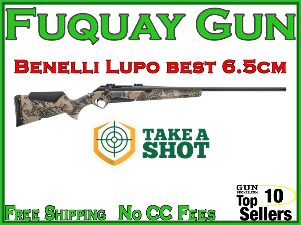 Benelli Lupo BE.S.T. 6.5 Creedmoor 24" Threaded Barrel Open Country Lupo-img-0