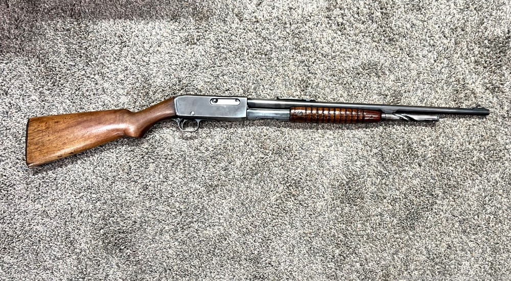 Remington Model 14 Pump Rifle - .32 REM Caliber - MINT!  Pre-1920 model-img-0