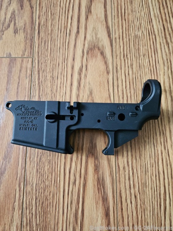 NEW Anderson MFG.  AM-15 STRIPPED LOWER RECEIVER, PUNISHER SKULL-img-4