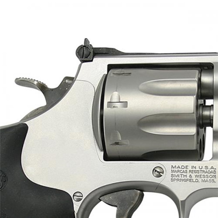 S&W 627 Pro Series 357 Mag,38 Special +P 4in 8rd Matte Stainless Revolver-img-2