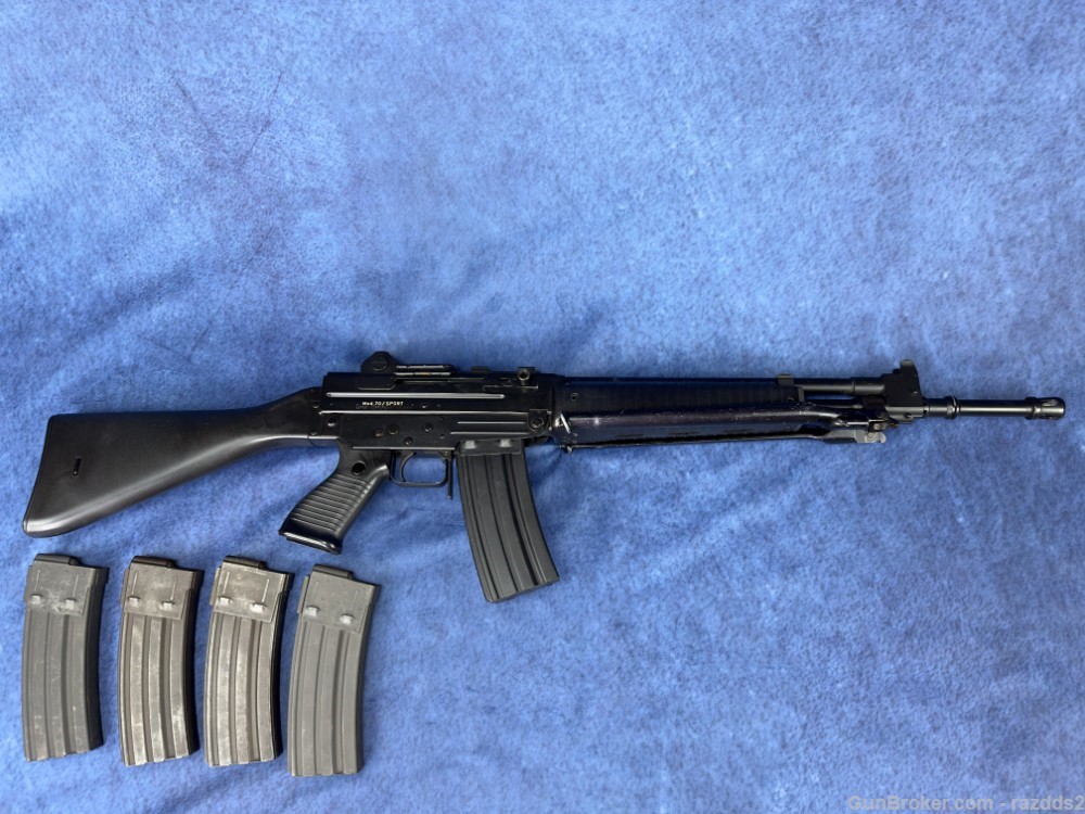 EXCELLENT Pre-ban Beretta AR70 with 5 magazines and manual-img-7