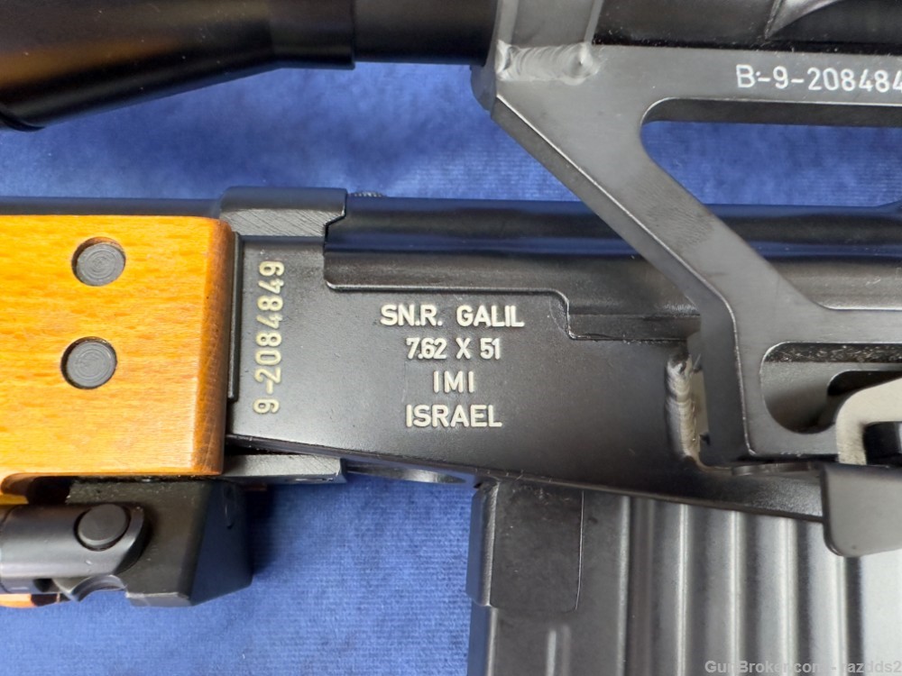 ULTRA RARE Galatz Pre-ban Galil sniper rifle with Nimrod scope-img-10