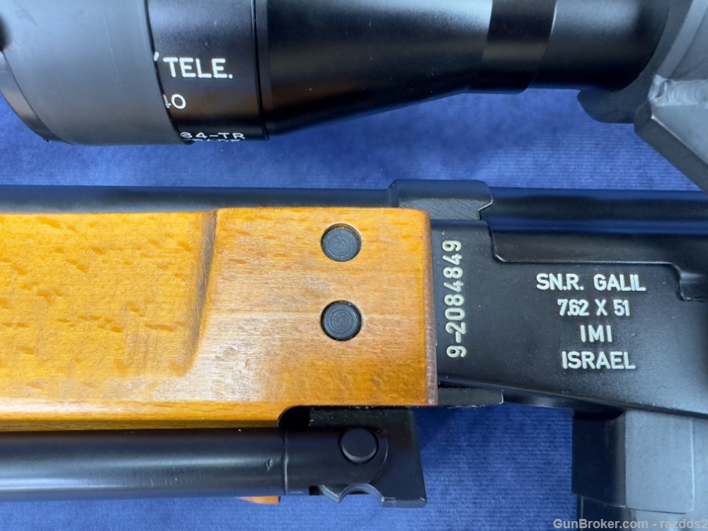 ULTRA RARE Galatz Pre-ban Galil sniper rifle with Nimrod scope-img-11