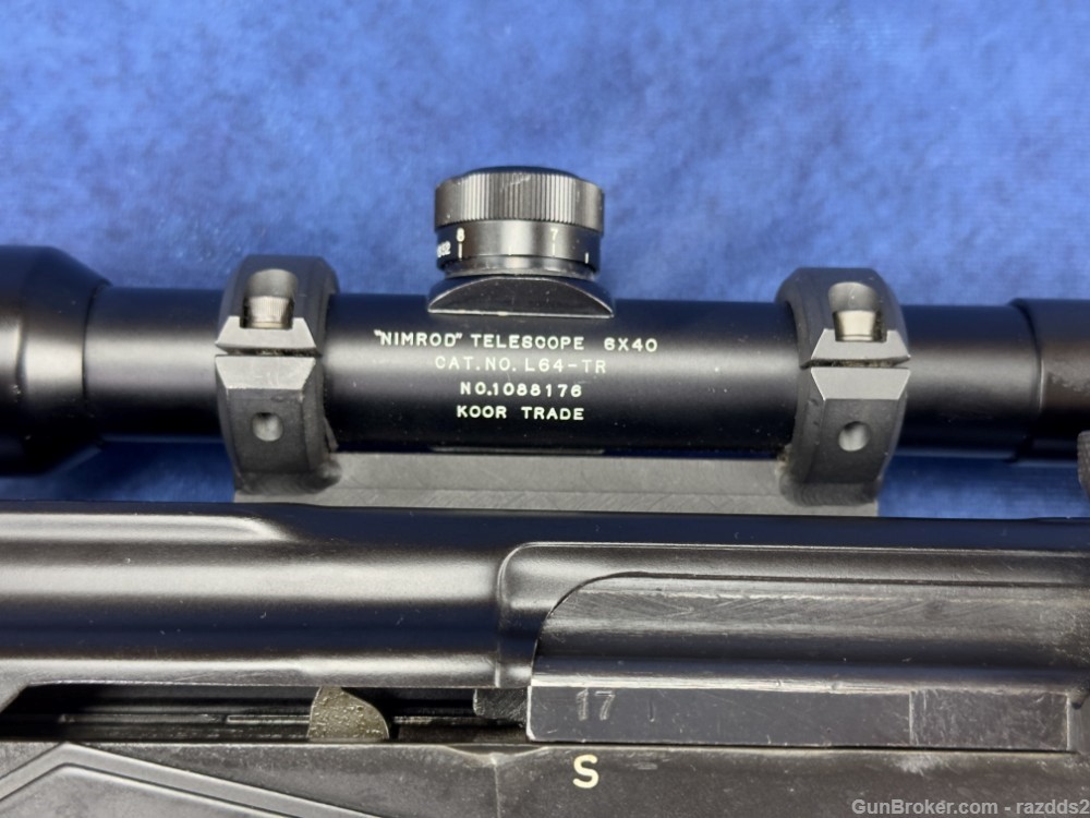 ULTRA RARE Galatz Pre-ban Galil sniper rifle with Nimrod scope-img-3