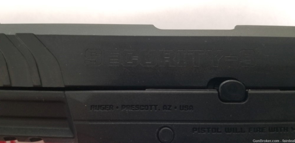 Ruger Security-9 9mm Luger 4" Barrel 15+1 NIB-img-1