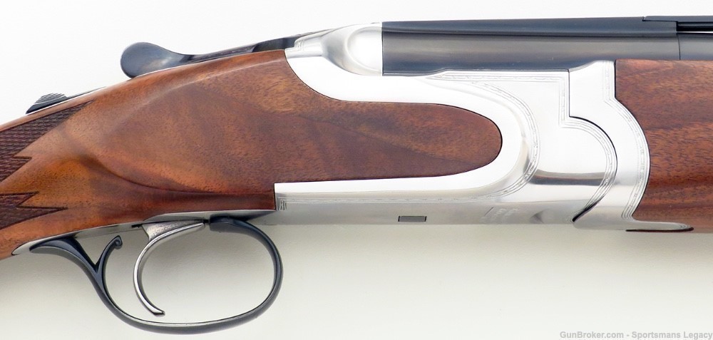 Factory engraved Ruger Red Label Woodside 12, circassian,  98% layaway-img-4