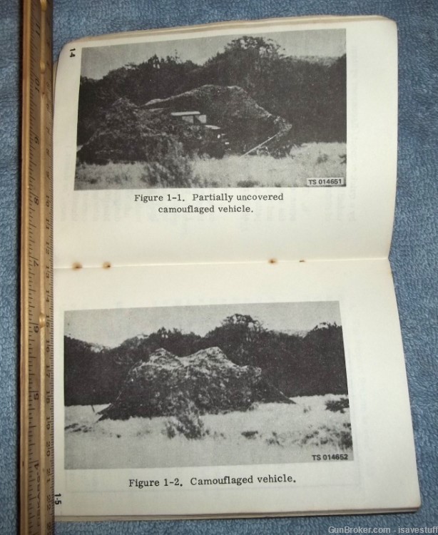 Vintage U.S. Military Manual Camouflage Screen System Woodland Desert Snow -img-2