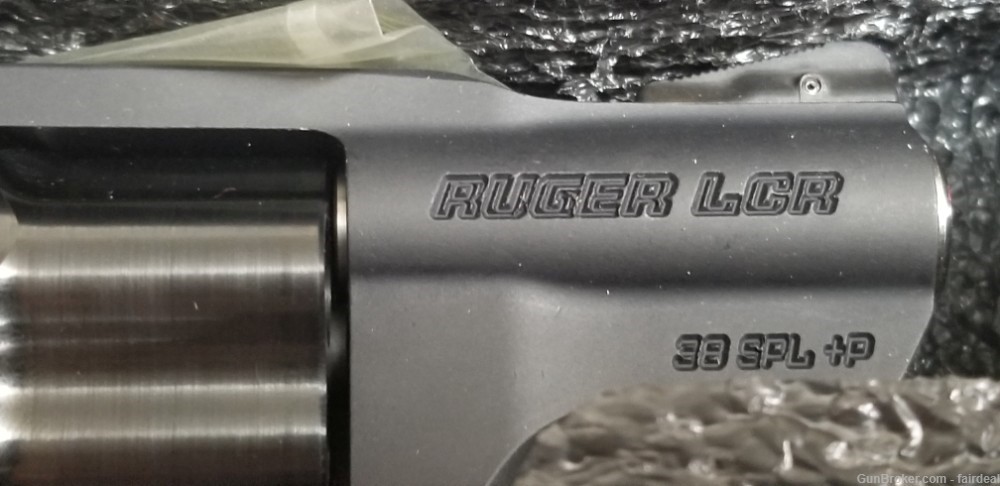 RUGER LCR 38 SPL + P 1.7/8 INCH BAR. NIB-img-3