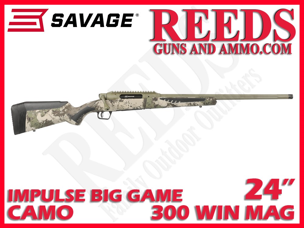 Savage Impulse Big Game Woodland Green 300 Win Mag 24in 58026-img-0