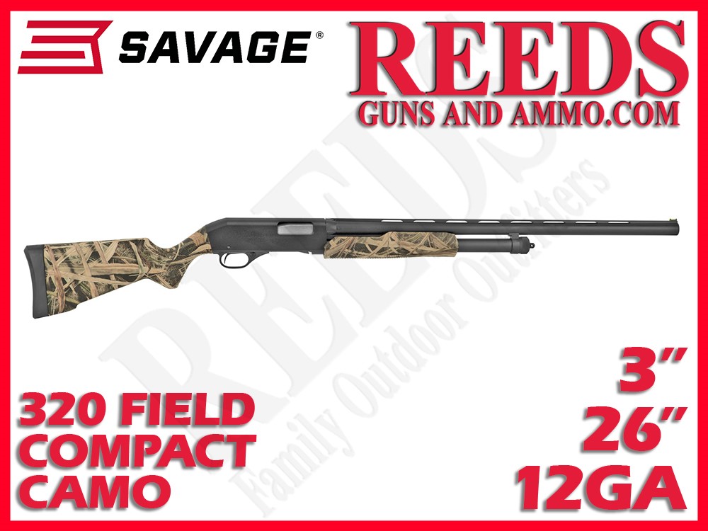 Savage Stevens 320 Compact Blades Camo 12 Ga 3in 26in 22563-img-0