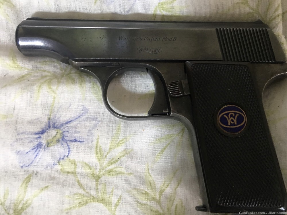 WALTHER MODEL 8 25ACP 1ST VARIATION-img-13
