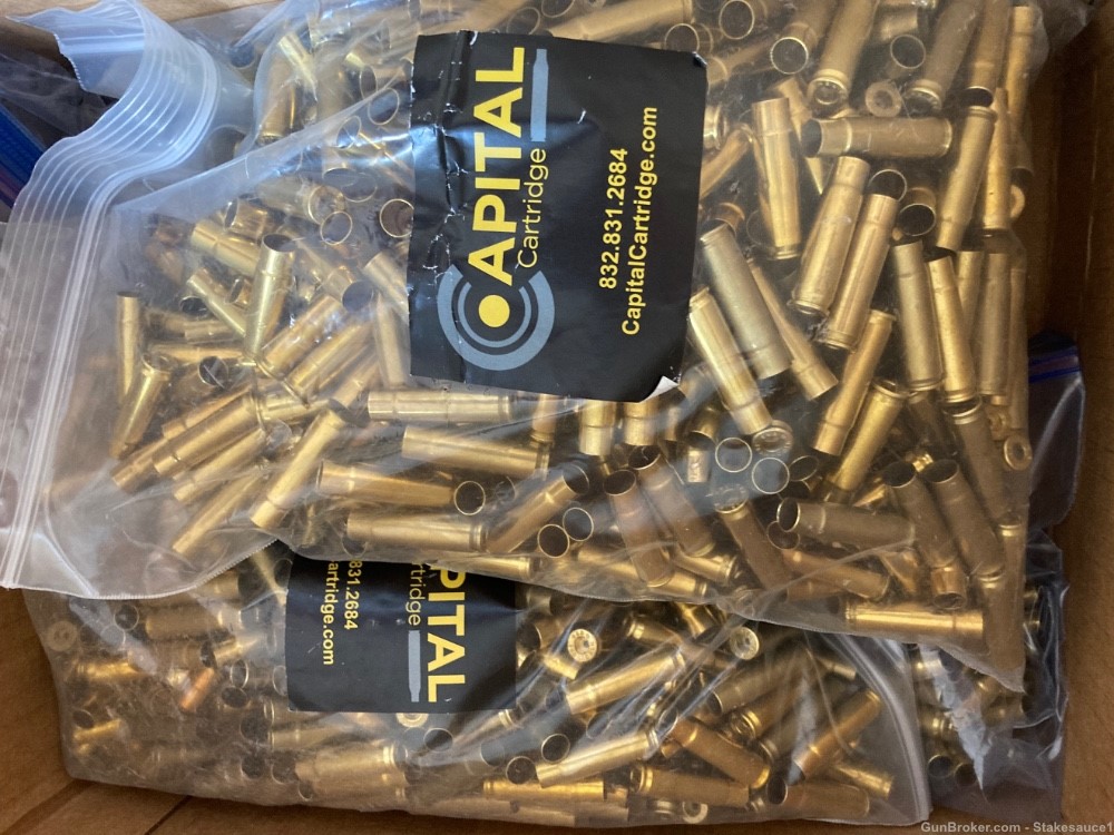 200+ count 300 BLK Once Fired Brass Resized and Polished-img-0