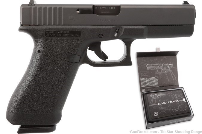 Glock G17 Gen1 9mm 2-10rd New Production NIB FREE SHIP-img-0