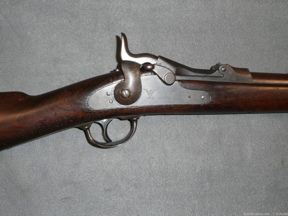 U.S. Springfield Model 1879 Trapdoor Cavalry Carbine, .45-70 Caliber-img-0