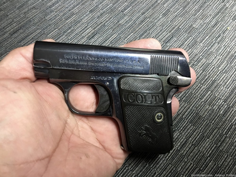 Colt 1908 Vest Pocket .25 acp. 1919 mfg -img-8