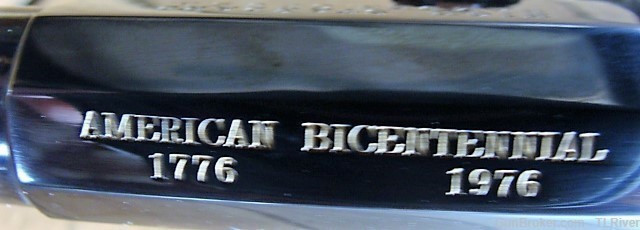 High Standard Commemorative Pistol 1976 w/Presentation Box & Belt Buckle NR-img-16