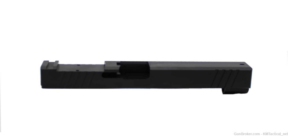 Stripped RMR Slide For Glock 34 & PF9V2 Full Size G34 9MM Gen 1-3 Black -img-0