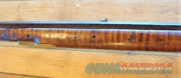 32 cal. Antique Squirrel Rifle Tiger Stripe Full Stock No Reserve-img-15