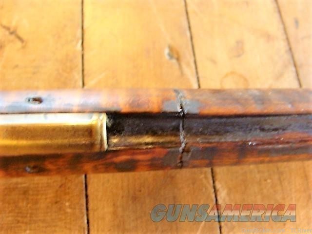 32 cal. Antique Squirrel Rifle Tiger Stripe Full Stock No Reserve-img-21