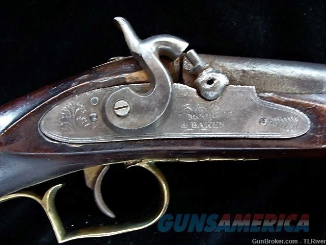 58 cal. English Full Stock Game Gun Antique No Reserve-img-16