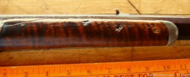 36 cal. Rifle Tiger Stripe Maple, DST Golden Age Gun Antique No Reserve-img-4