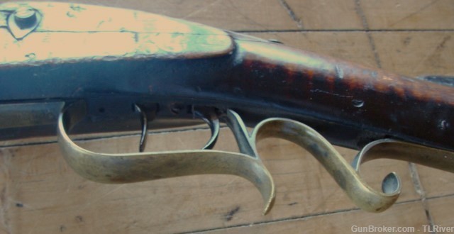 36 cal. Rifle Tiger Stripe Maple, DST Golden Age Gun Antique No Reserve-img-11