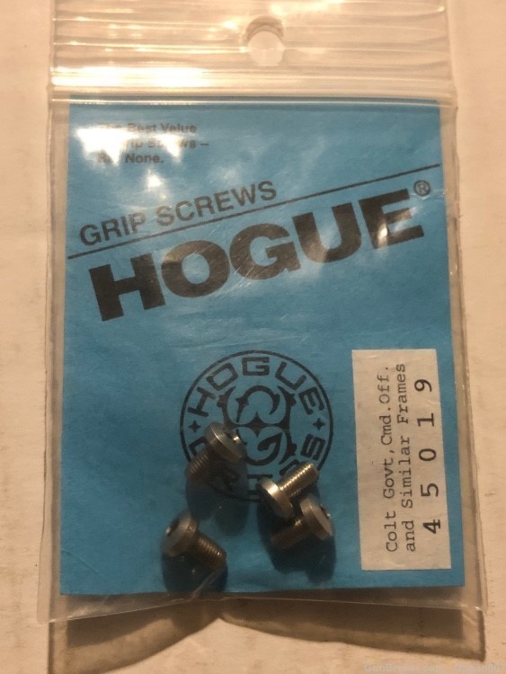 1911 grip screws- hogue 4 pack-img-0