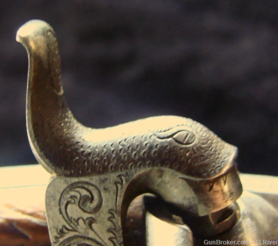 European Cased Dueling Pistol Set Antique w/Accessories No Reserve-img-10