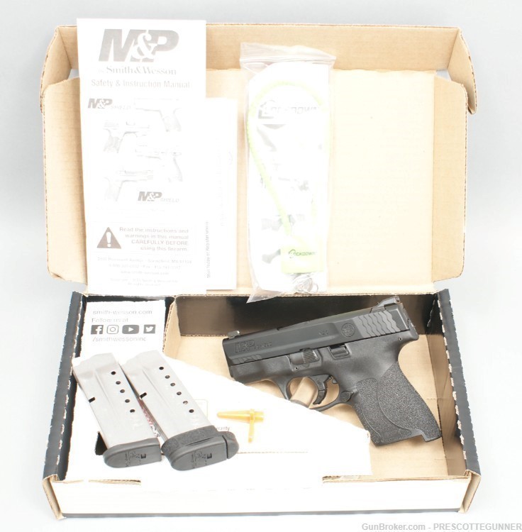 NIB Smith & Wesson M&P Shield M2.0 9mm w/ 7 & 8 Rd Mags & NTS EDC-img-7