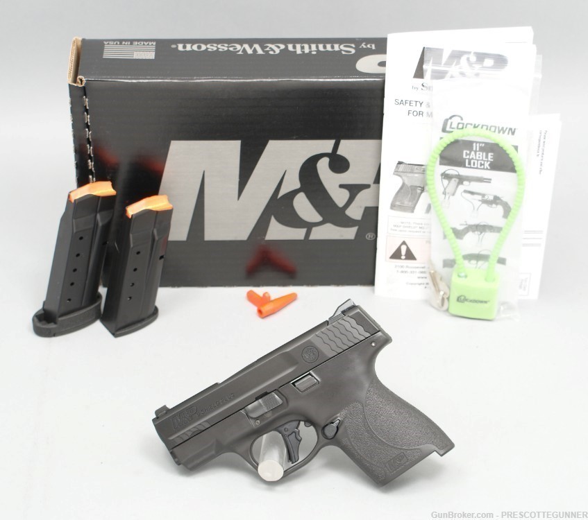 NIB Smith & Wesson M&P Shield Plus 9mm S&W Shield+ w 10 & 13 Round Mags NTS-img-0