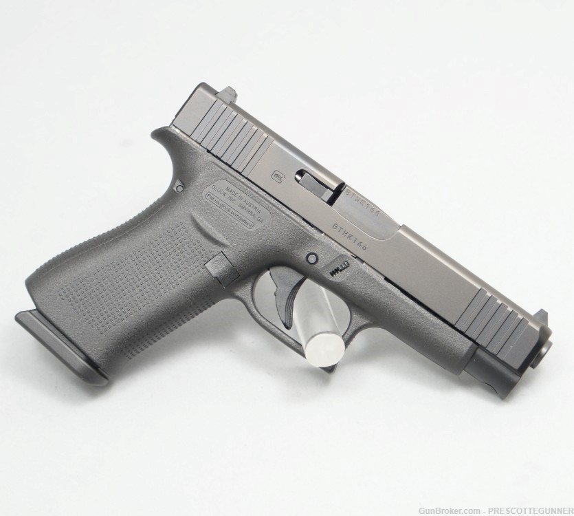 NIB Glock 48 9mm Slimline Compact Black nDLC G48 w/ Two 10 Round Magazines-img-2