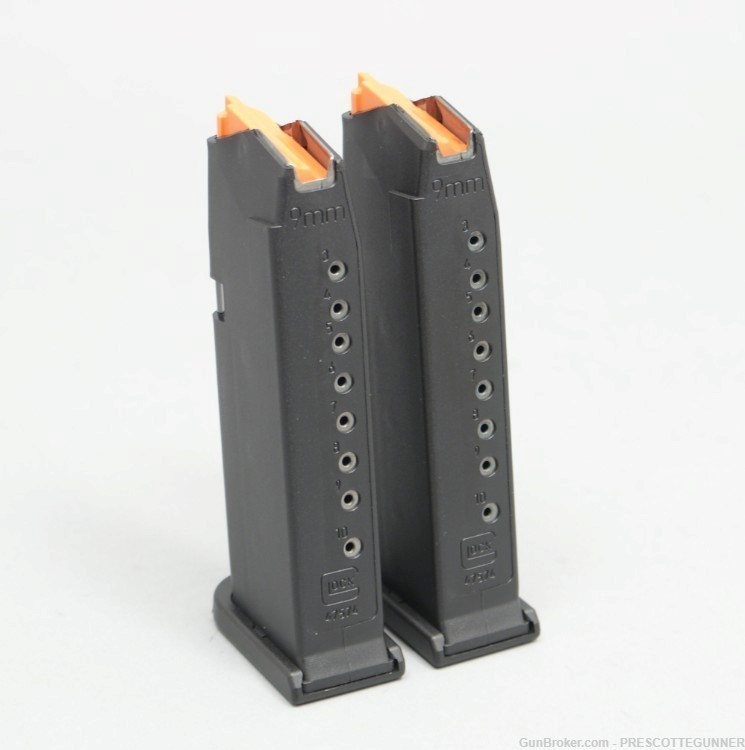 NIB Glock 48 9mm Slimline Compact Black nDLC G48 w/ Two 10 Round Magazines-img-6